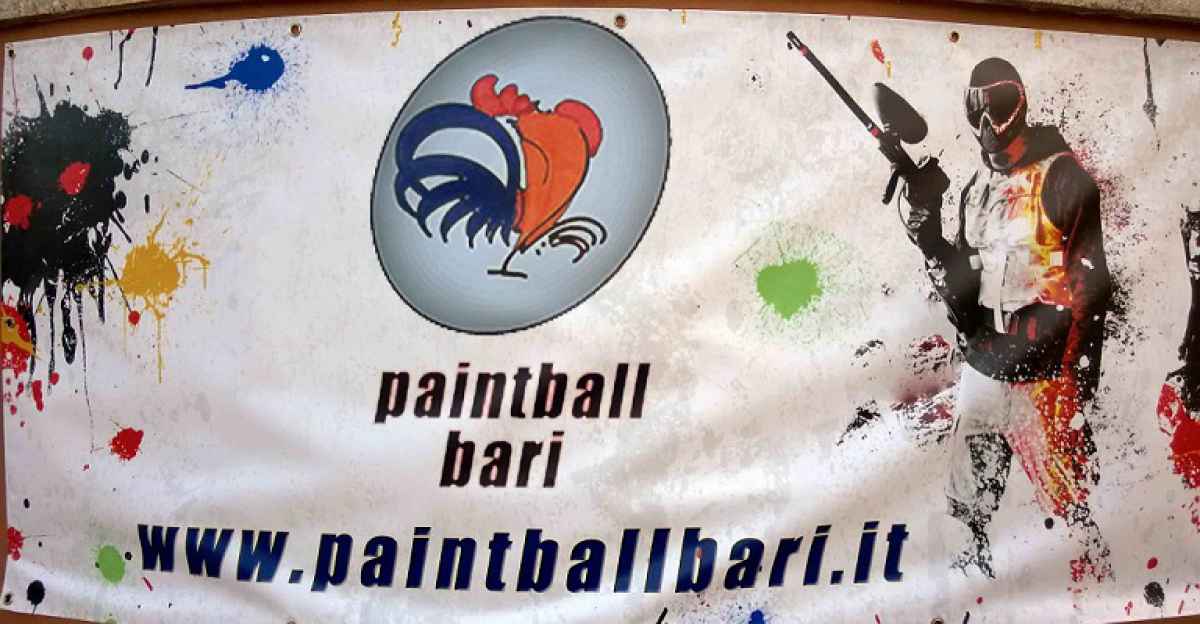 Il paintball è a Bari divertimento e adrenalina a colpi di gel